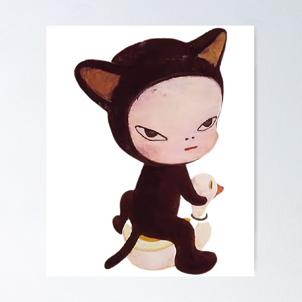 Item preview, Yoshitomo Nara Cat Girl designed and sold by RPMANDALA.