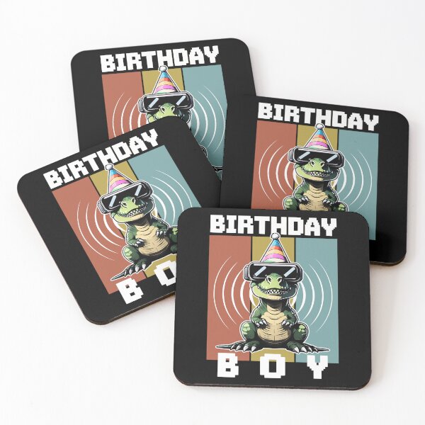 Item preview, TREX Birthday Decorations Dinosaur Tag VR Gamer for Kids designed and sold by JerdbordinShop.