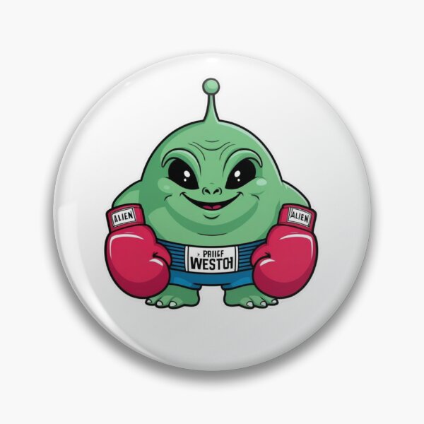 Item preview, Boxer Alien designed and sold by AuraTides.