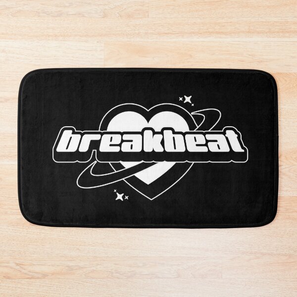 Item preview, BREAKBEAT - Breaks Heart Y2K (White)  designed and sold by Discothreadz.