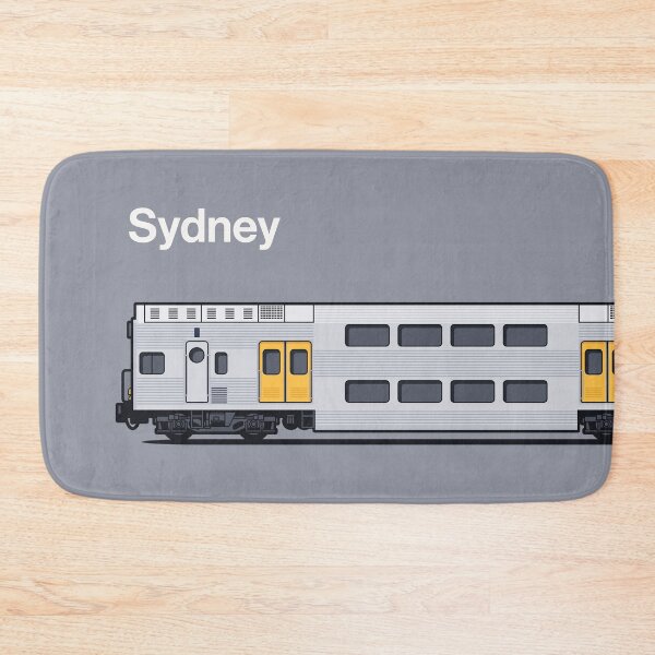 Item preview, Sydney K Set Grey World Train Side Australia designed and sold by VoodooCircus.