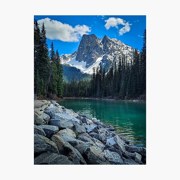Item preview, Mountain View In Emerald Lake, Yoho National Park, British Columbia designed and sold by pinepeakstudios.