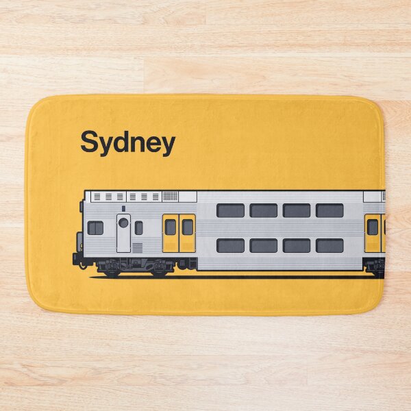 Item preview, Sydney K Set Yellow World Train Side Australia designed and sold by VoodooCircus.