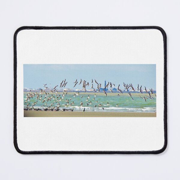 Item preview, Great Wave of Sea Birds Flying designed and sold by The Cat Down the Road.