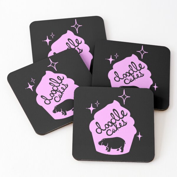 Item preview, Our Doodlecakes Pink Shiny Logo designed and sold by Oakpen.