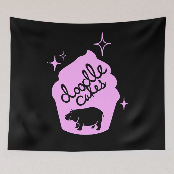 Item preview, Our Doodlecakes Pink Shiny Logo designed and sold by Oakpen.