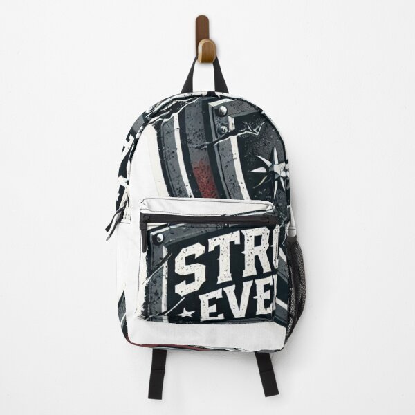 Item preview, Stronger Every Day - Battle-Worn Shield Motivational Sticker designed and sold by Rhykho Realm.