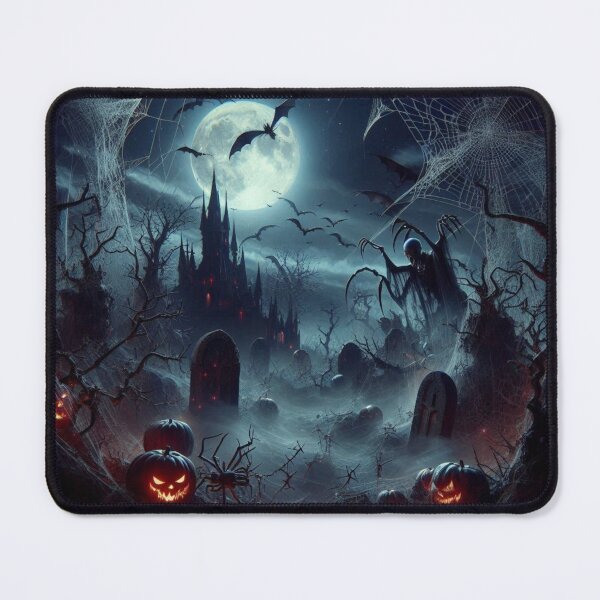 Item preview, Haunted Cemetery: Web-Strung Horror designed and sold by choder61.