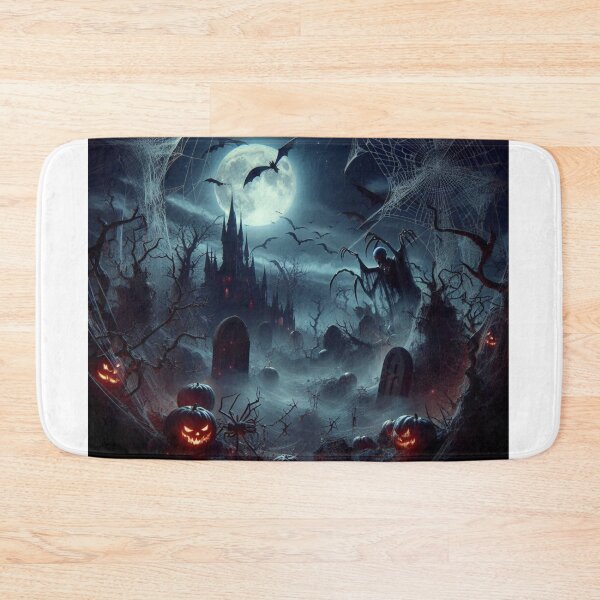 Item preview, Haunted Cemetery: Web-Strung Horror designed and sold by choder61.