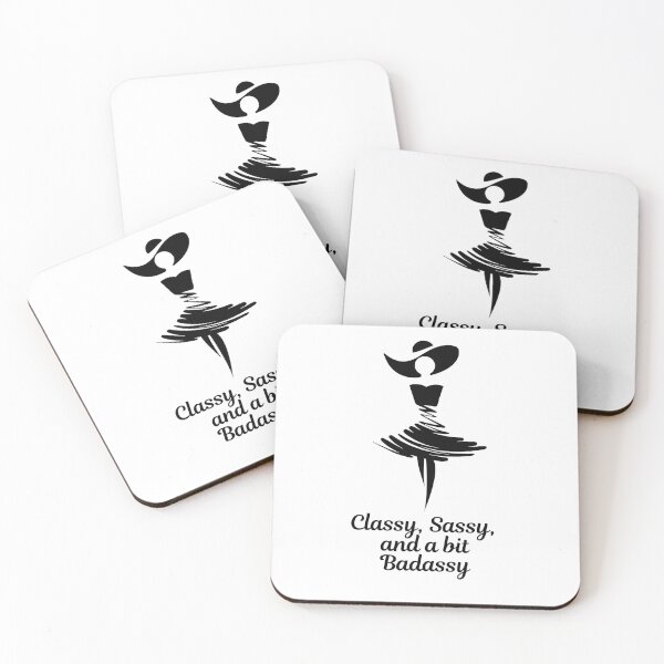 Item preview, Classy, Sass, and a Bit Badassy designed and sold by DoodleImprints.