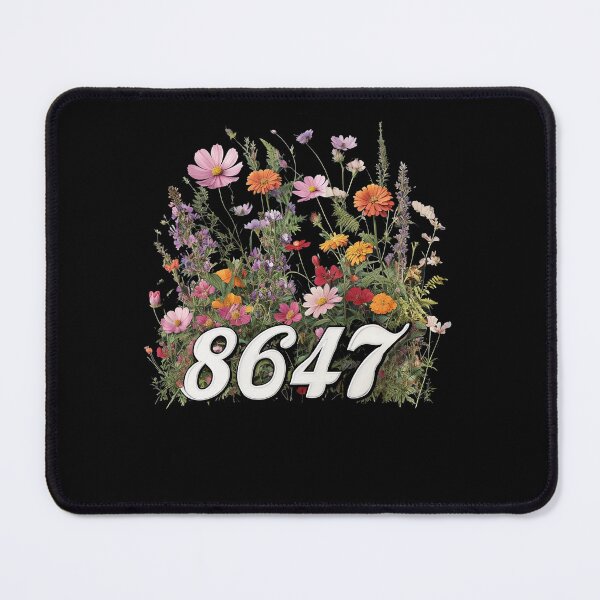 Item preview, 8647 Subtle Anti Trump 86 47 Floral Boho Style designed and sold by studiopekepeke.