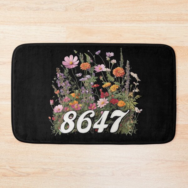 Item preview, 8647 Subtle Anti Trump 86 47 Floral Boho Style designed and sold by studiopekepeke.