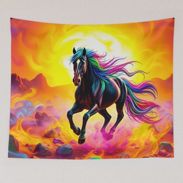 Item preview, Rainbow Stallion Fiery Gallop in the Desert designed and sold by Astralia.