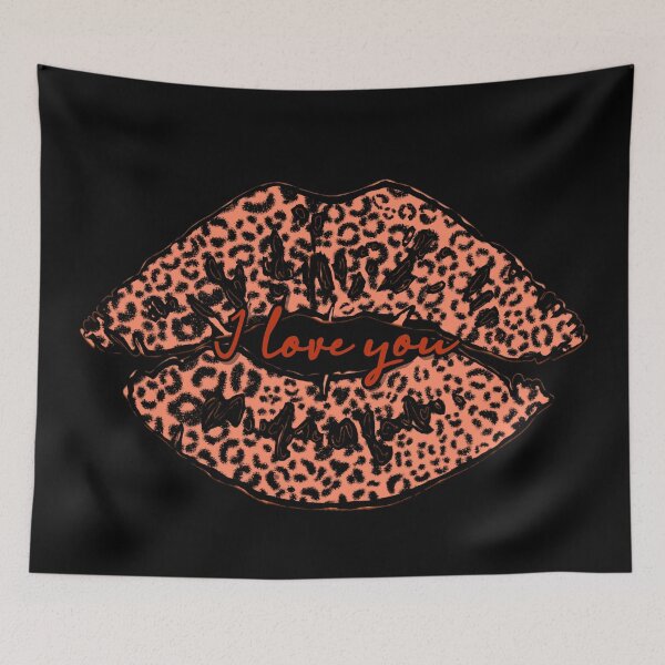 Item preview, lips with cheetah designed and sold by zzzozzo.