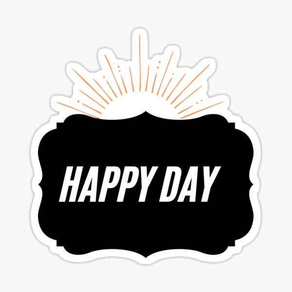 Item preview, Sunny Happy Day designed and sold by Hype Art.