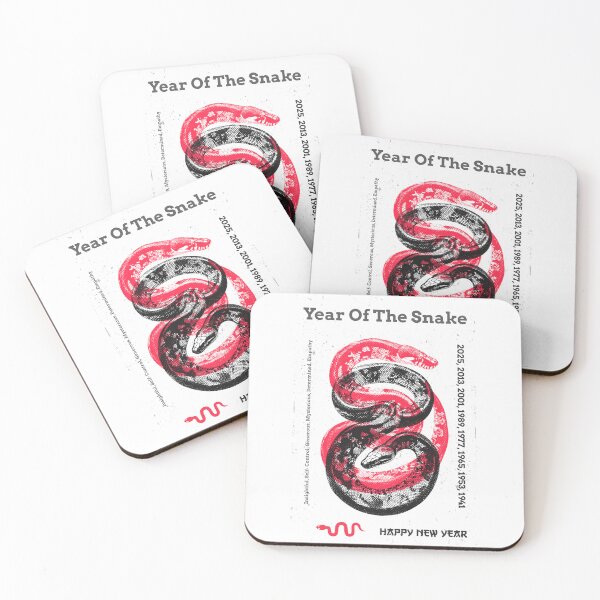 Item preview, Year Of The Snake 蛇年 Happy New Year designed and sold by GraTEEtude.