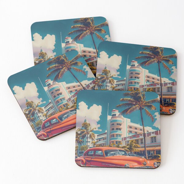 Item preview, Retro Miami Beach designed and sold by BernaThony.