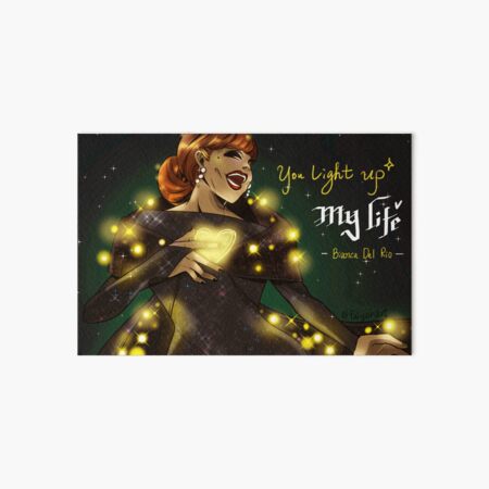Item preview, Bianca del Rio : You Light Up My Life designed and sold by FeiyahArt.