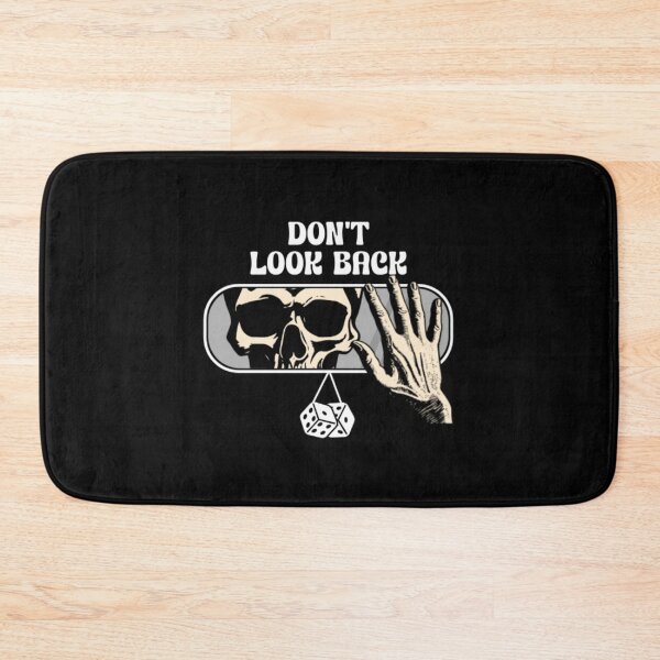Item preview, "Don't Look Back" – Bold Motivational & Inspirational Typography Design designed and sold by Colorful-Garden.