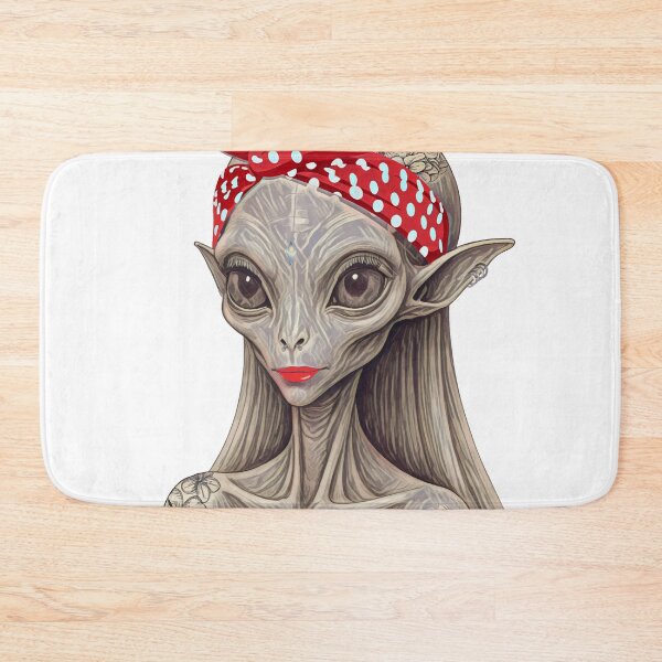 Item preview, hipster alien designed and sold by Hen-C-Art.