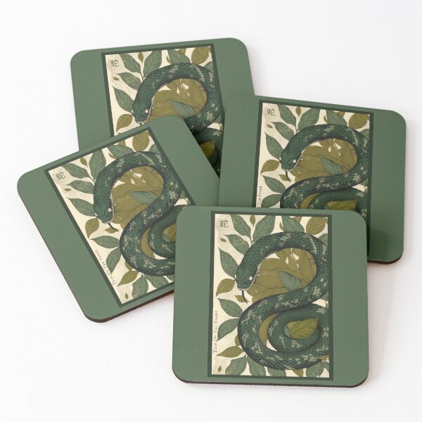 Item preview, Year Of The Snake 蛇年 Green Snake designed and sold by GraTEEtude.