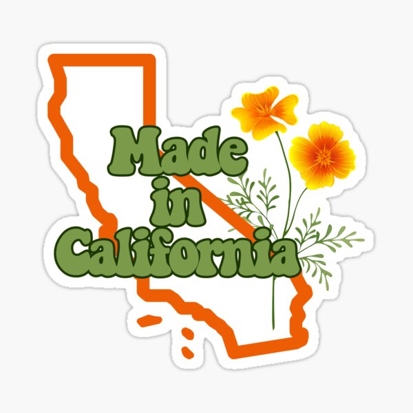 Item preview, Made in California designed and sold by Muheeka.