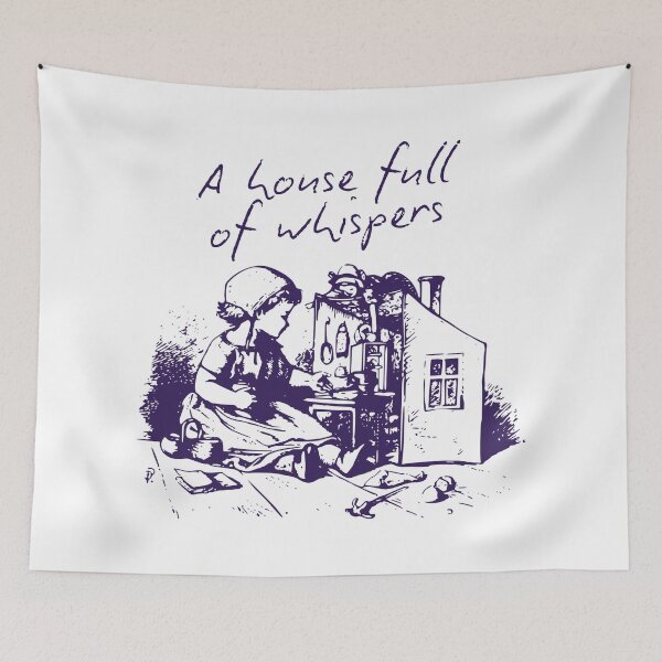 Item preview, A House Full Of Whispers Girl Lost In Purple Memories designed and sold by SplashTastic.