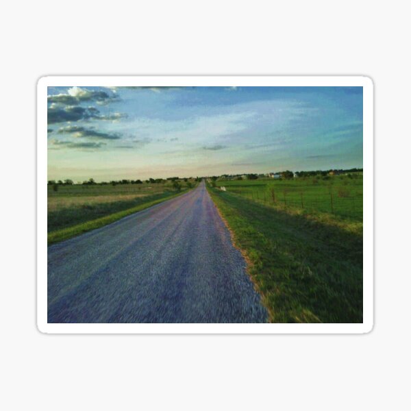 Item preview, And the Road Goes on Forever designed and sold by The Cat Down the Road.