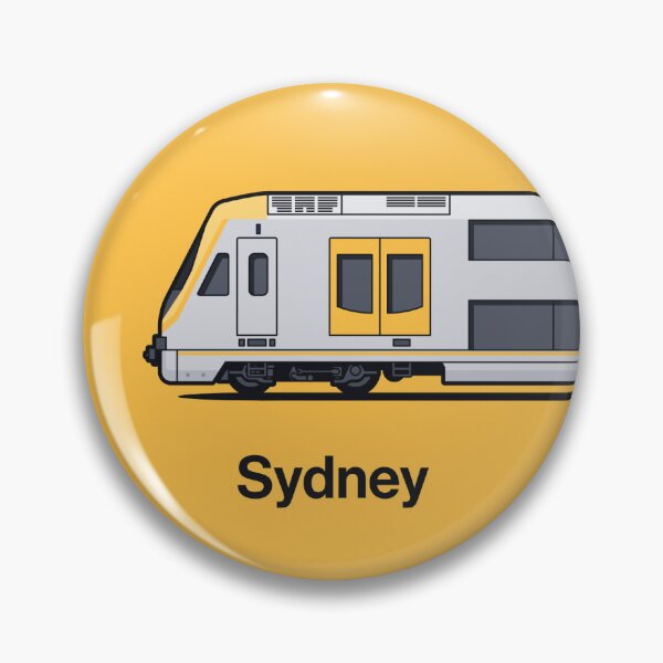 Item preview, Sydney M Set Yellow Millennium World Train Side Australia designed and sold by VoodooCircus.