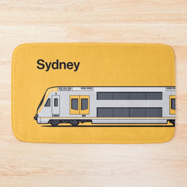 Item preview, Sydney M Set Yellow Millennium World Train Side Australia designed and sold by VoodooCircus.