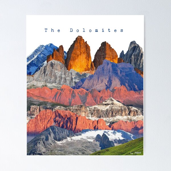 Item preview, Dolomites - The best mountains in the world designed and sold by VerticalBear&Sons.
