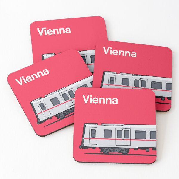 Item preview, Vienna Type X Red World Train Side Austria designed and sold by VoodooCircus.