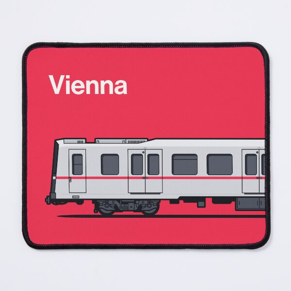 Item preview, Vienna Type X Red World Train Side Austria designed and sold by VoodooCircus.