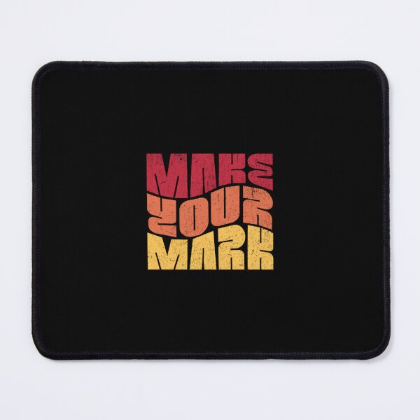 Item preview, "Make Your Mark" – Bold Motivational & Inspirational Typography Design designed and sold by Colorful-Garden.