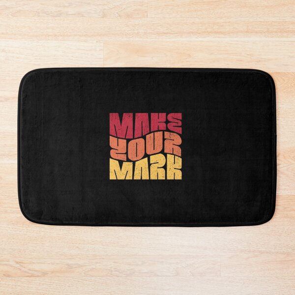 Item preview, "Make Your Mark" – Bold Motivational & Inspirational Typography Design designed and sold by Colorful-Garden.