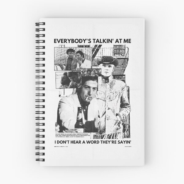 Item preview, Midnight Cowboy - Everybody's Talkin' Poster designed and sold by Misguided Faith.