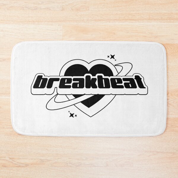 Item preview, BREAKBEAT  - Breaks Heart Y2K (black)  designed and sold by Discothreadz.