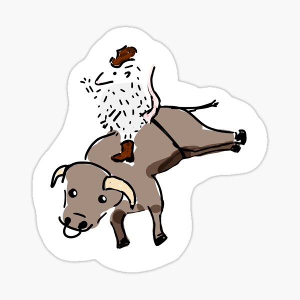 Item preview, Bull Rider designed and sold by trashytxdoodles.