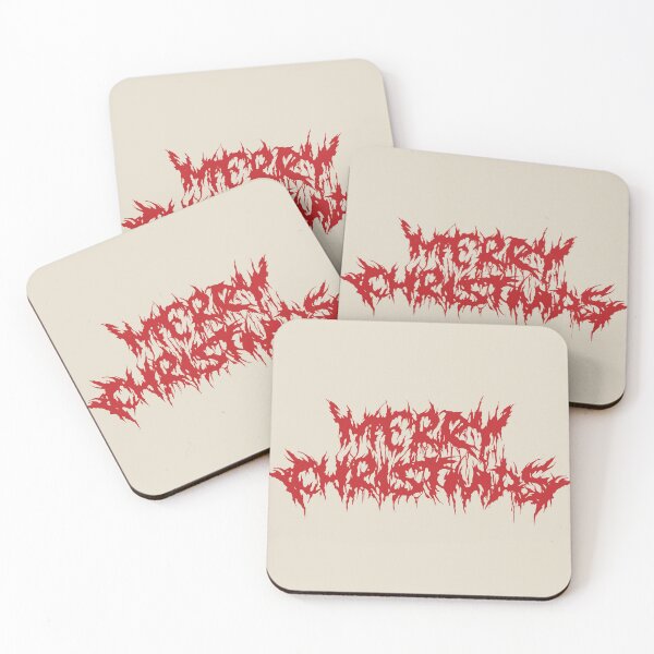 Item preview, Death Metal Merry Christmas designed and sold by Mabel's Labels.