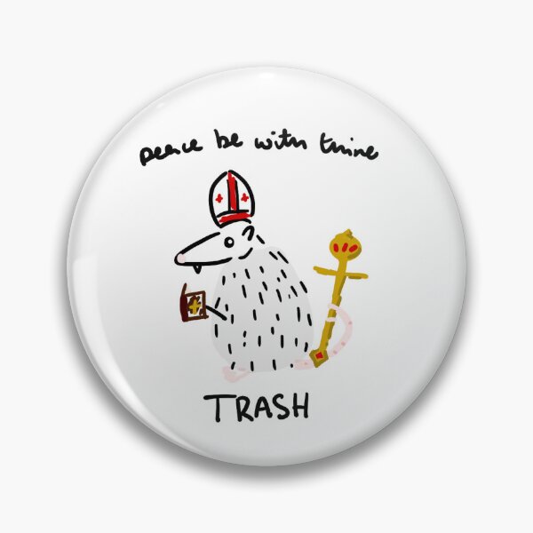 Item preview, Papal Possum designed and sold by trashytxdoodles.