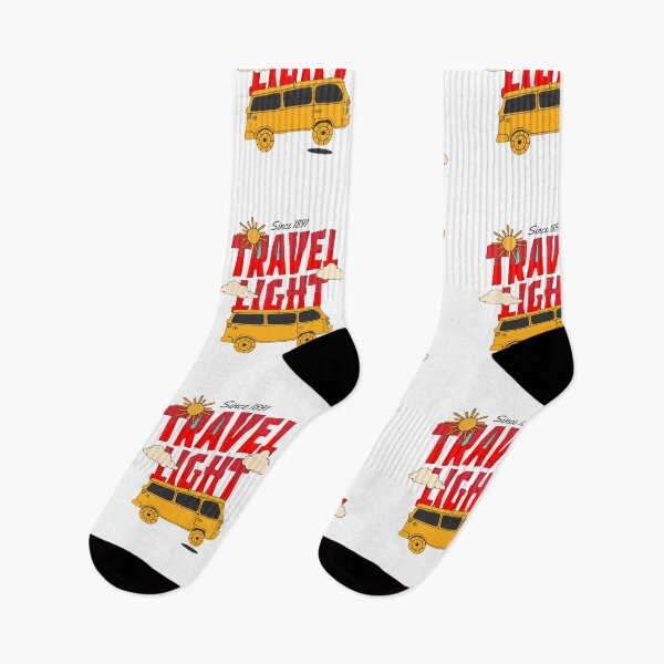 Item preview, "Travel Light" – Minimalist Adventure & Wanderlust-Inspired Design designed and sold by Colorful-Garden.