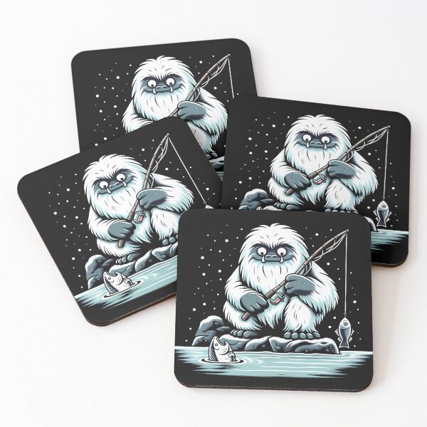Item preview, Yeti Fishing designed and sold by Funny Vintage Stickers And T-Shirts.