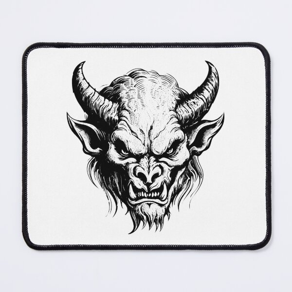 Item preview, Gargoyle Gothic Statue Diablo Demon Face Myth Sculpture designed and sold by inkoutninja.