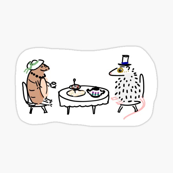Item preview, Tea Party designed and sold by trashytxdoodles.