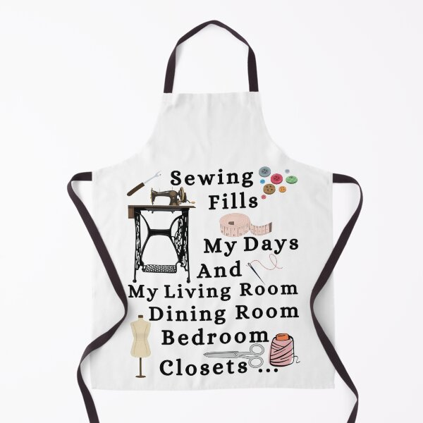 Item preview, Sewing Fills My Days And My Living Room dining Room Bedroom Closets designed and sold by Wiss2Arts.