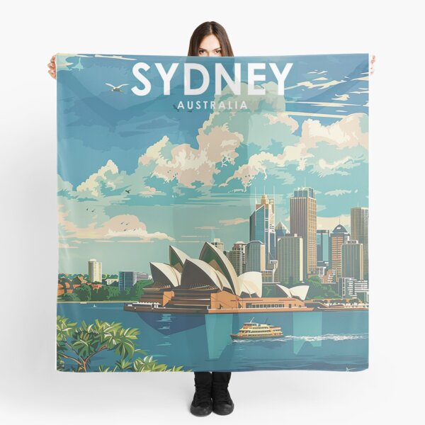 Item preview, Sydney Vintage Travel Poster designed and sold by adamcr.