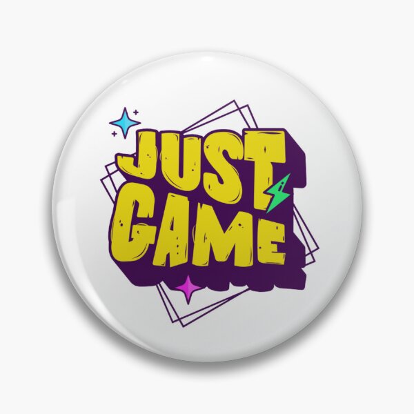Item preview, "Just Game" – Minimalist Gamer Aesthetic Design for True Gaming Enthusiasts designed and sold by Colorful-Garden.