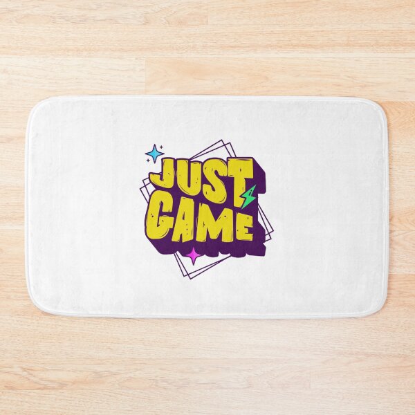 Item preview, "Just Game" – Minimalist Gamer Aesthetic Design for True Gaming Enthusiasts designed and sold by Colorful-Garden.