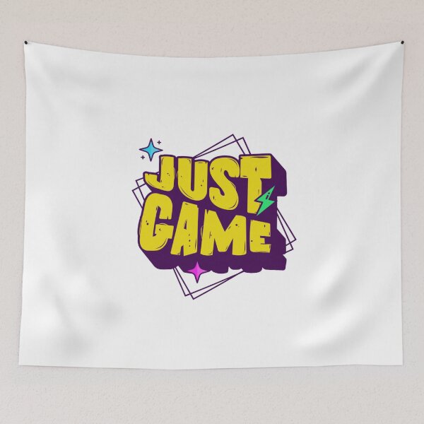Item preview, "Just Game" – Minimalist Gamer Aesthetic Design for True Gaming Enthusiasts designed and sold by Colorful-Garden.
