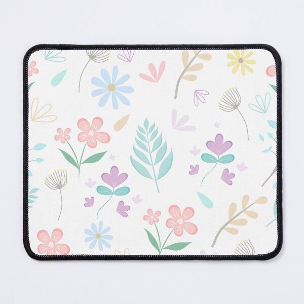 Item preview, A floral pattern in soft pastel tones. designed and sold by Alynek-Design.